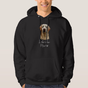 Labrador Ma Cute Puppy Dog Eigenaar Labrador Retri Hoodie