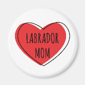 Labrador mama magneet (Voorkant)