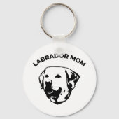 Labrador mama sleutelhanger (Achterkant)