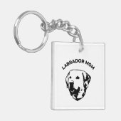 Labrador mama sleutelhanger (Voorkant Links)