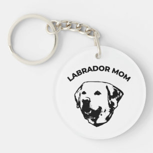 Labrador mama sleutelhanger