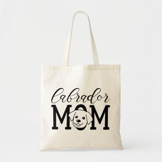 Labrador mama tote bag (Voorkant)