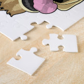 Labrador met Bandana Legpuzzel (Zijkant)