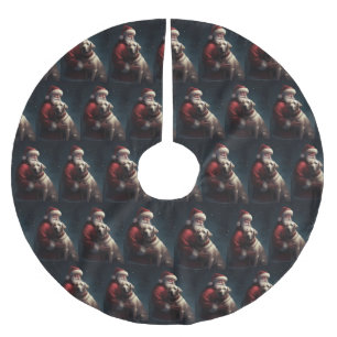 Labrador met Sinterklaas Feestelijke Kerstmis Kerstboom Rok