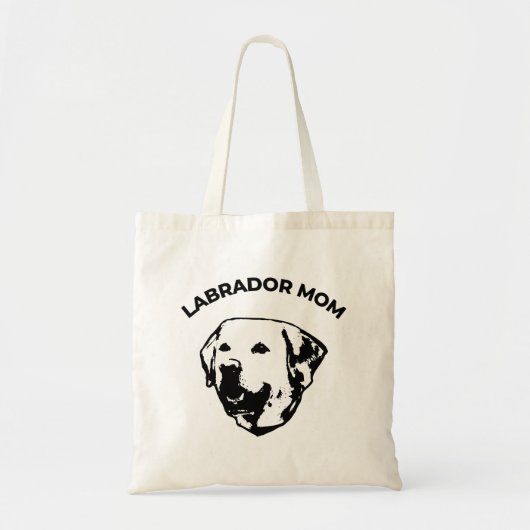Labrador Moeder  Tote Bag (Voorkant)
