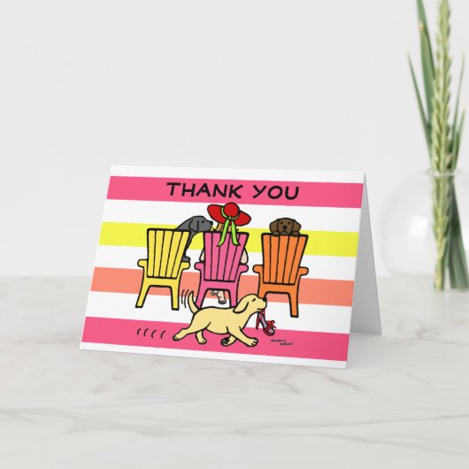 Labrador Mom at Poolside Merci (Devant)