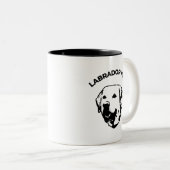 Labrador Mom Coffee Mug (Devant droit)