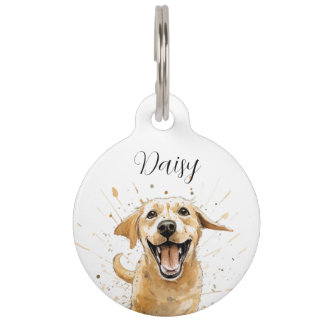Labrador naamplaatje ID-tag Huisdierpenning