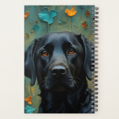 Labrador noir en Feuille (Dos)