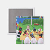 Labrador Party Magneet (Voorkant / Achterkant)