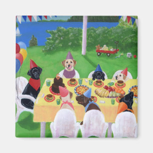 Labrador Party Magneet