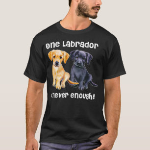 Labrador Pet Dog Funny T Shirt Gift Black golden y