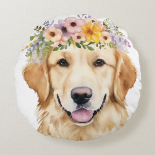 Labrador Princess Rond Kussen