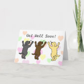 Labrador Puppies Kaart (Voorkant)