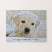 Labrador Puppy Dog Puzzle Legpuzzel (Horizontaal)