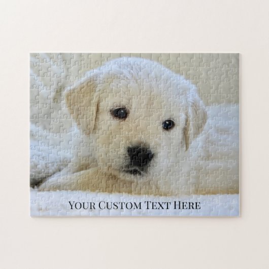 Labrador Puppy Dog Puzzle Legpuzzel (Horizontaal)