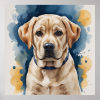 Labrador Puppy Poster | Kunst aan de Wand