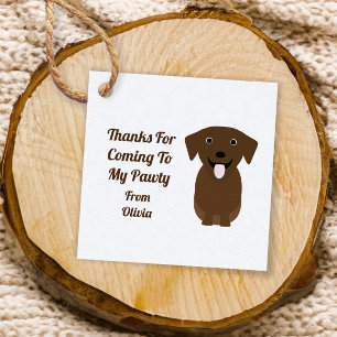 Labrador Recovery Dog Gift Labels, Kinder Partij Bedankjes Labels