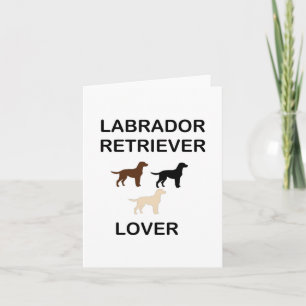 labrador recovery lover van alle kleuren silhouett kaart