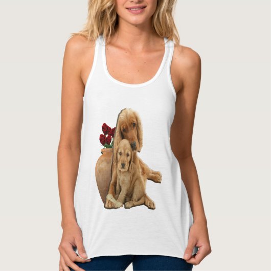 labrador rekner tanktop (Voorkant)
