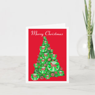 Labrador Retrieve Hond Silhouet Kerstboom R Kaart