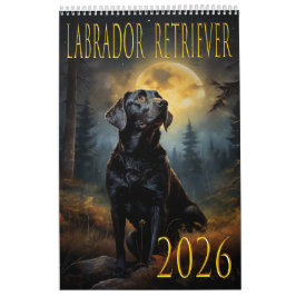 Labrador retriever 2026 wall calendar kalender