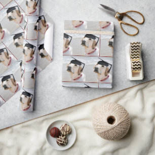Labrador Retriever Afgestudeerd Met Hoed Cadeaupapier