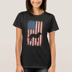 Labrador Retriever Amerikaanse Vlag Nederland Hond T-shirt