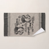 Labrador Retriever art als alles mislukt, quote Bad Handdoek (Handdoek)