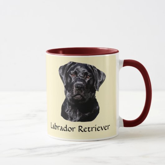 Labrador Retriever Art Mok (Rechts)