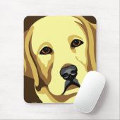 Labrador Retriever Art Muismat (Met muis)