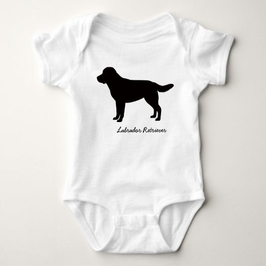 Labrador Retriever Baby Creeper Romper (Voorkant)