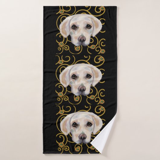Labrador Retriever Badhanddoek (Badhanddoek)
