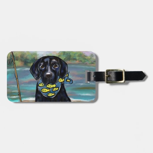 Labrador Retriever Bagagelabel (Voorkant horizontaal)