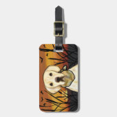 Labrador Retriever Bagagelabel (Voorkant verticaal)