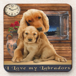 Labrador Retriever Bier Onderzetter