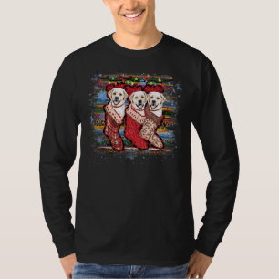 Labrador Retriever bij Sokken T-shirt