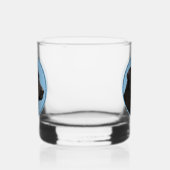 Labrador Retriever Black Painting Original Dog Art Whisky Glas (Links)