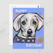 Labrador Retriever Briefkaart (Voorkant / Achterkant)