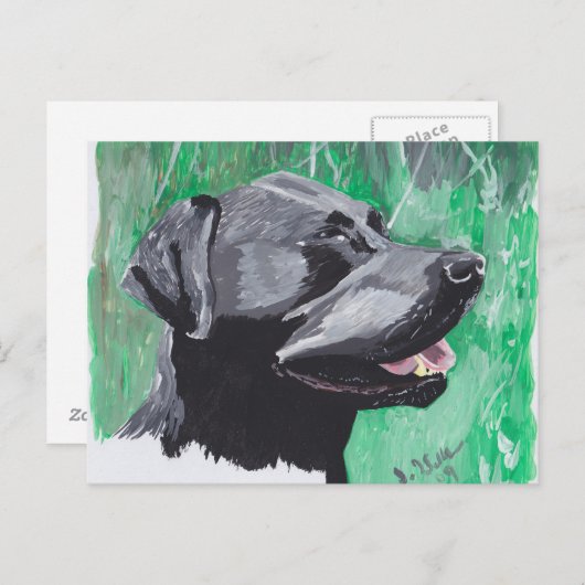 Labrador Retriever Briefkaart (Voorkant / Achterkant)