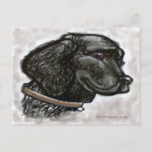 Labrador Retriever Briefkaart (Voorkant)