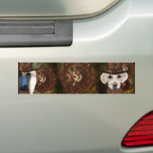 Labrador Retriever Bumpersticker (Op auto)