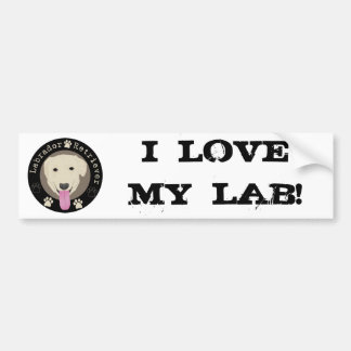Labrador Retriever Bumpersticker