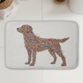 Labrador Retriever Butterfly Silhouette | Dog Mama Badmat