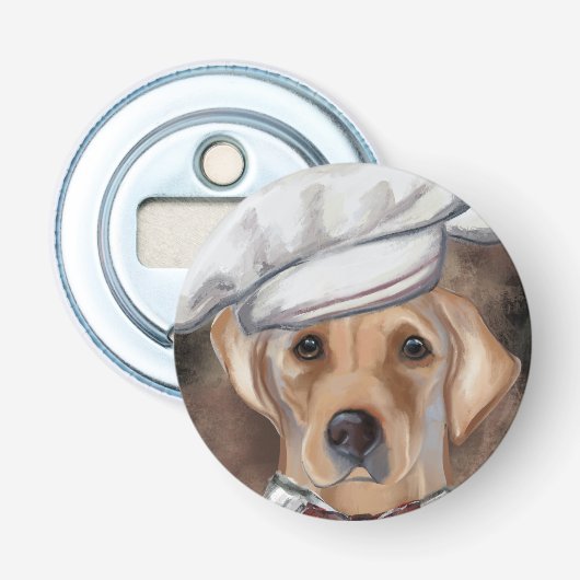 Labrador Retriever  Button Flesopener (Voorkant)