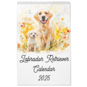 Labrador Retriever Calendrier parent et chiot (Protection)