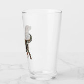 Labrador Retriever Camouflage Drink Glas (Links)