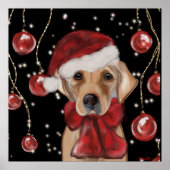 Labrador Retriever Canvas Print (Voorkant)