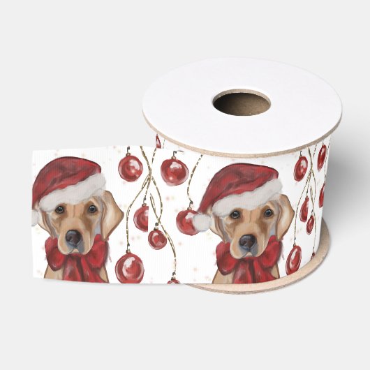 Labrador Retriever Canvasprint Grosgrain Lint (Spoel)