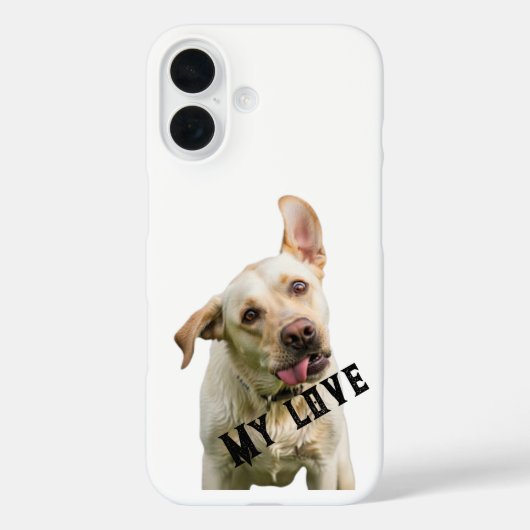 Labrador Retriever case phone (Achterkant)